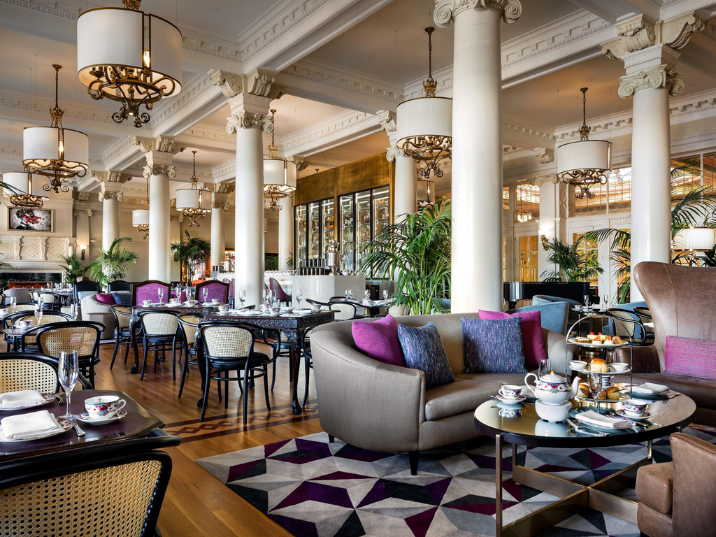 Step into the elegant lobby lounge at the Fairmont Empress. Credit: Fairmont Empress