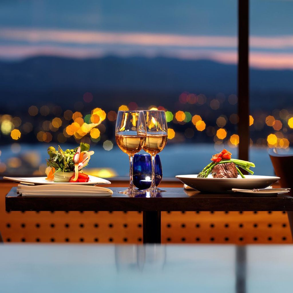 Drink in fabulous views and pours at Vista 18, providing the adults a treat on a family vacation in Victoria.