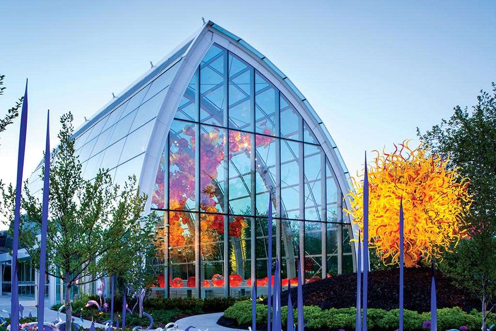 Chihuly Garden and Glass - visiting is one of the top rainy day things to do in Seattle