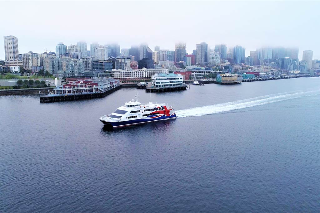 See Seattle's skyline as you cruise into the Emerald City.