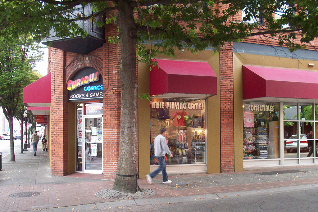 Your family vacation in Victoria might include popping into Curious Comics.