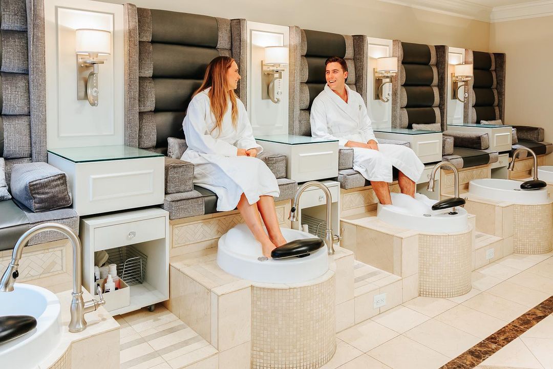 Relaxation bliss at the spa is one of Victoria's most romantic ways to spend time together.