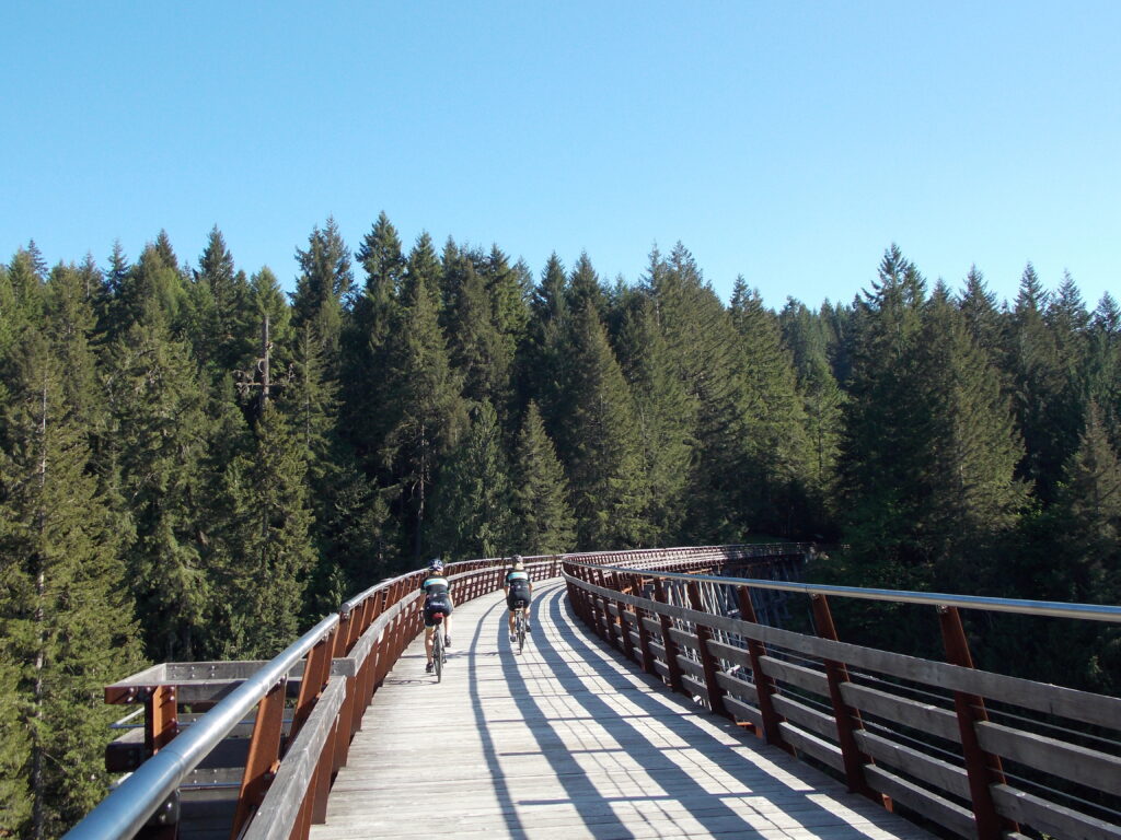 One of Victoria's most romantic things to do for the active is to hit the biking trails