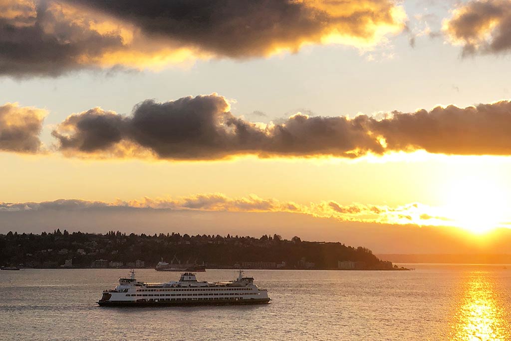 With water, mountains and lush forests surrounding the city, Seattle is pretty hard to beat when comes to amazing views. Credit: Scott Meis