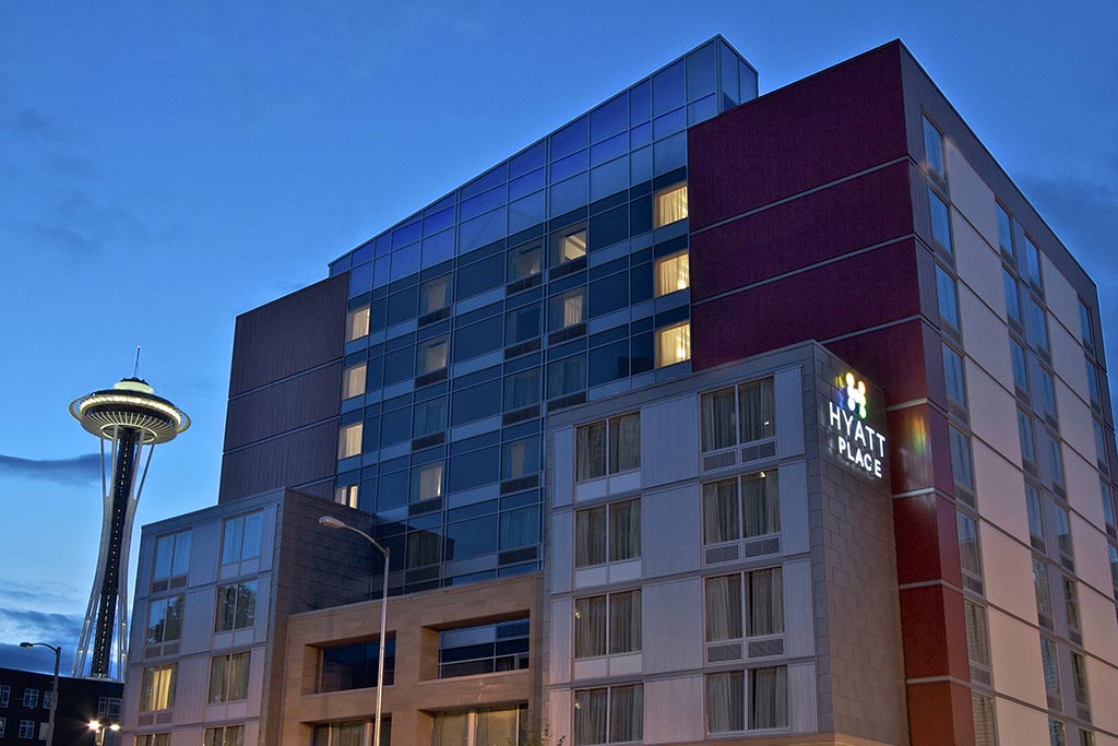 Cozy up in one of the 160 suite-only rooms at the Hyatt Place hotel. Credit: Hyatt Place