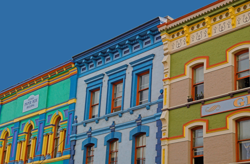 Explore an array of shops in Victoria's vibrant Old Towne. Photo Courtesy of Deanne Gillespie at Tourism Victoria