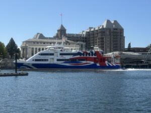 Photo of Clipper V at Steamship terminal